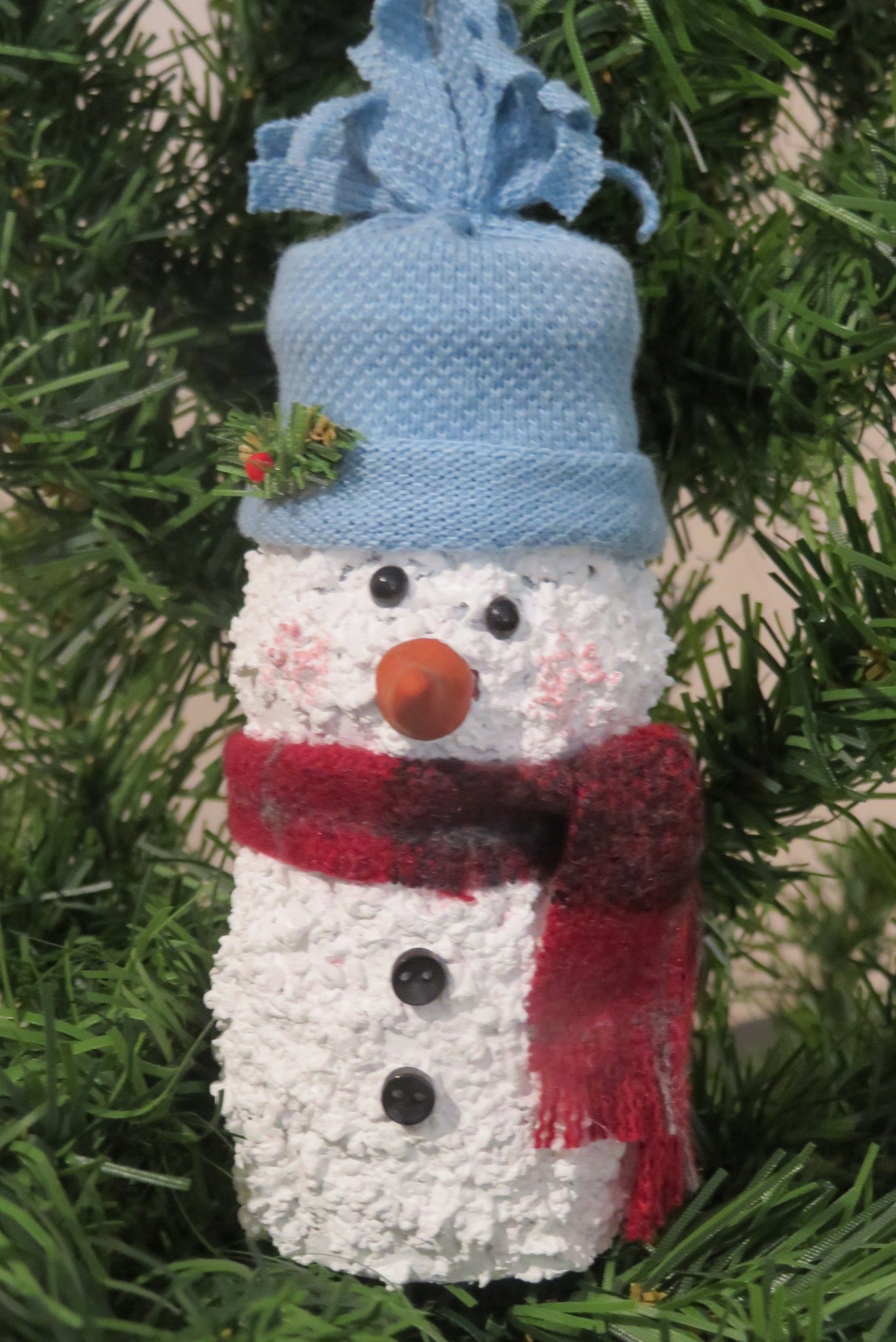 Textured Snowman