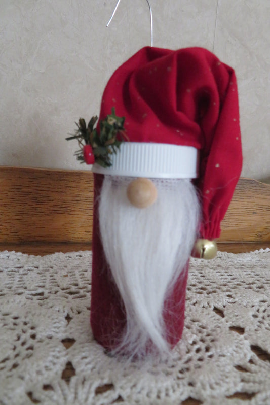 Pill Bottle Santa Medium