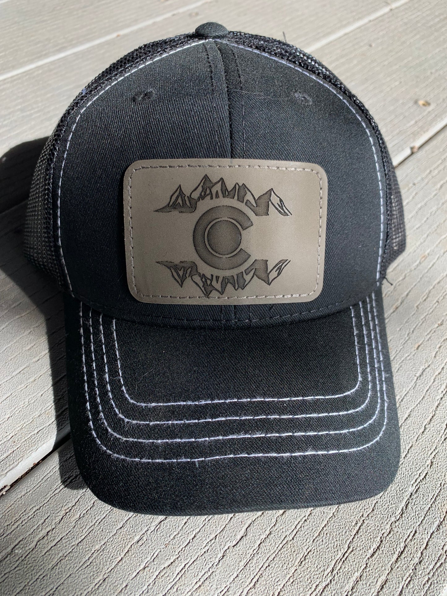 Youth 5 Panel Colorado and Mountains Trucker Hat