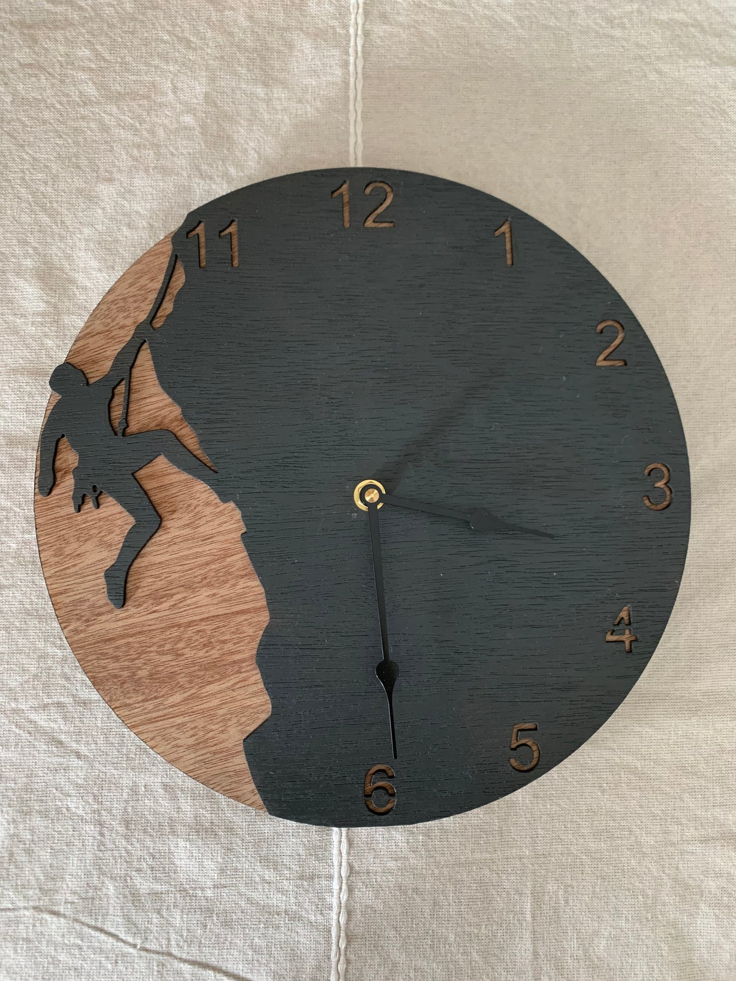 Rock Climber Clock