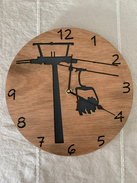 Ski Lift Clock