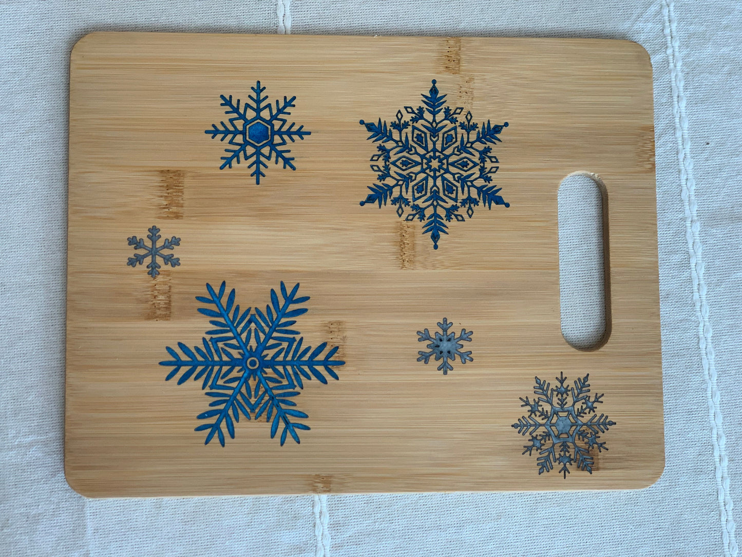 Snowflake Cutting Board